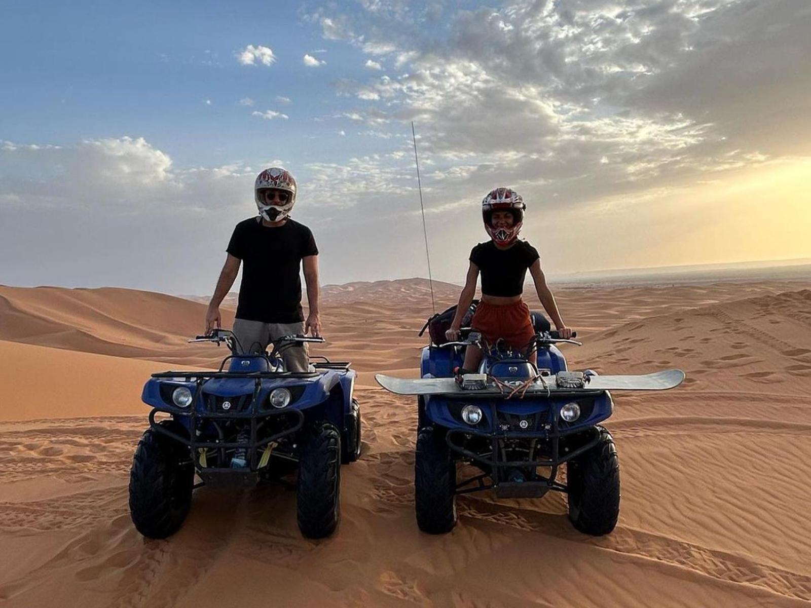 Sahara Family Luxury Camp Hotel เมอร์ซูกา ภายนอก รูปภาพ