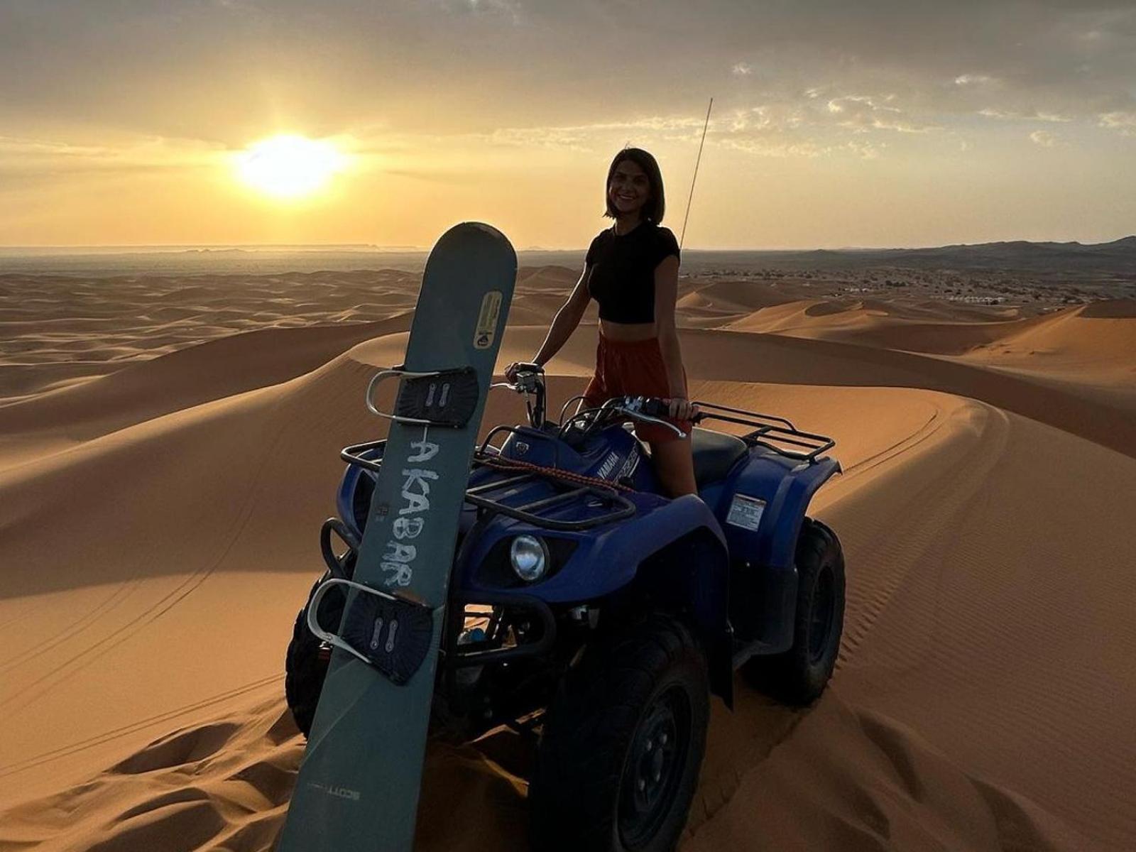 Sahara Family Luxury Camp Hotel เมอร์ซูกา ภายนอก รูปภาพ