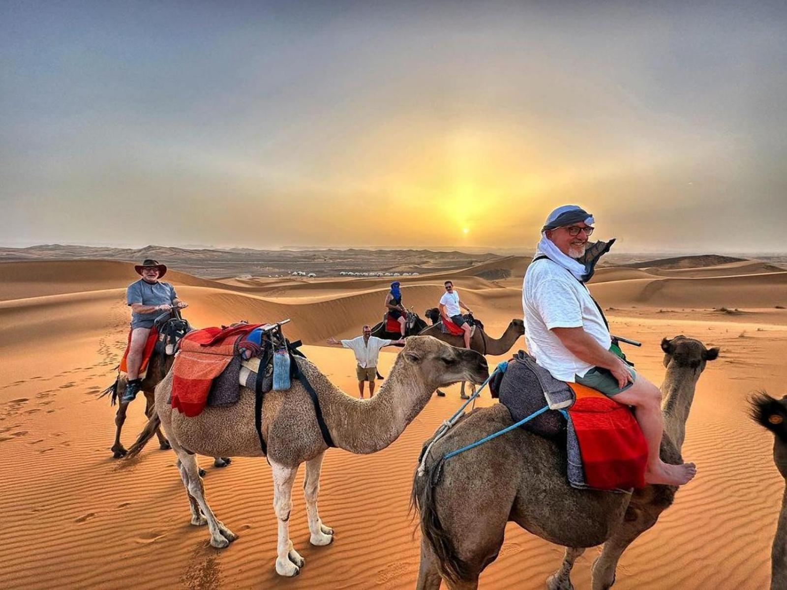 Sahara Family Luxury Camp Hotel เมอร์ซูกา ภายนอก รูปภาพ
